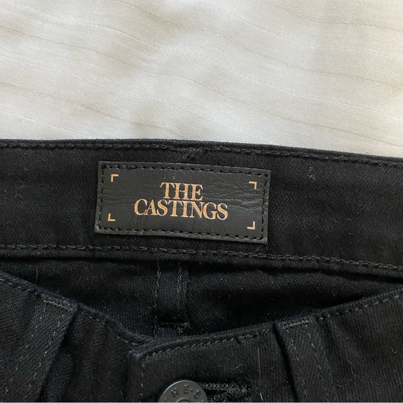 Aritzia The Castings Mid Rise Skinny Jean Black size 25 - Picture 10 of 16
